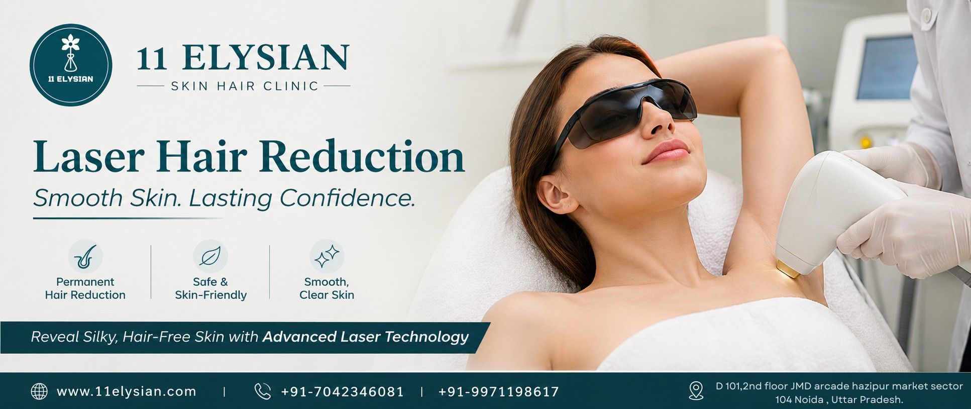 Laser Hair Reduction Near Gaur City 2, Greater Noida West